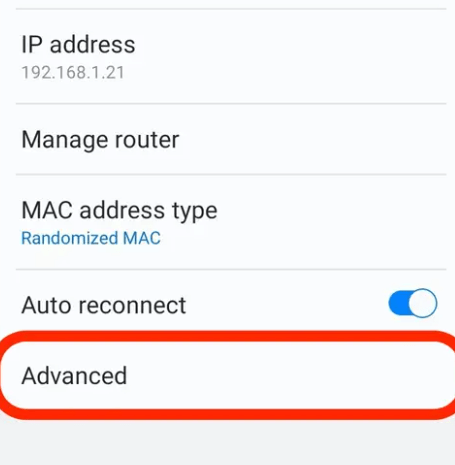 Cambiar tu dirección IP en Android